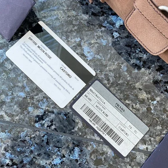 Authentic PRADA Suede Handbag - Picture 2 of 4